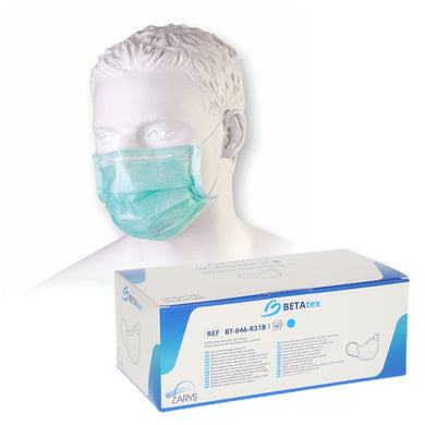 Masque chirurgical 3 plis - type IIR -  (50 unités) - avec élastiques